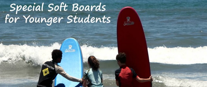 Cours kids C&C surf planche cours enfants mer sable