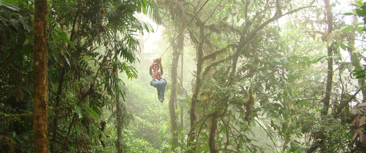 San Luis San Luis canopy tyrolienne