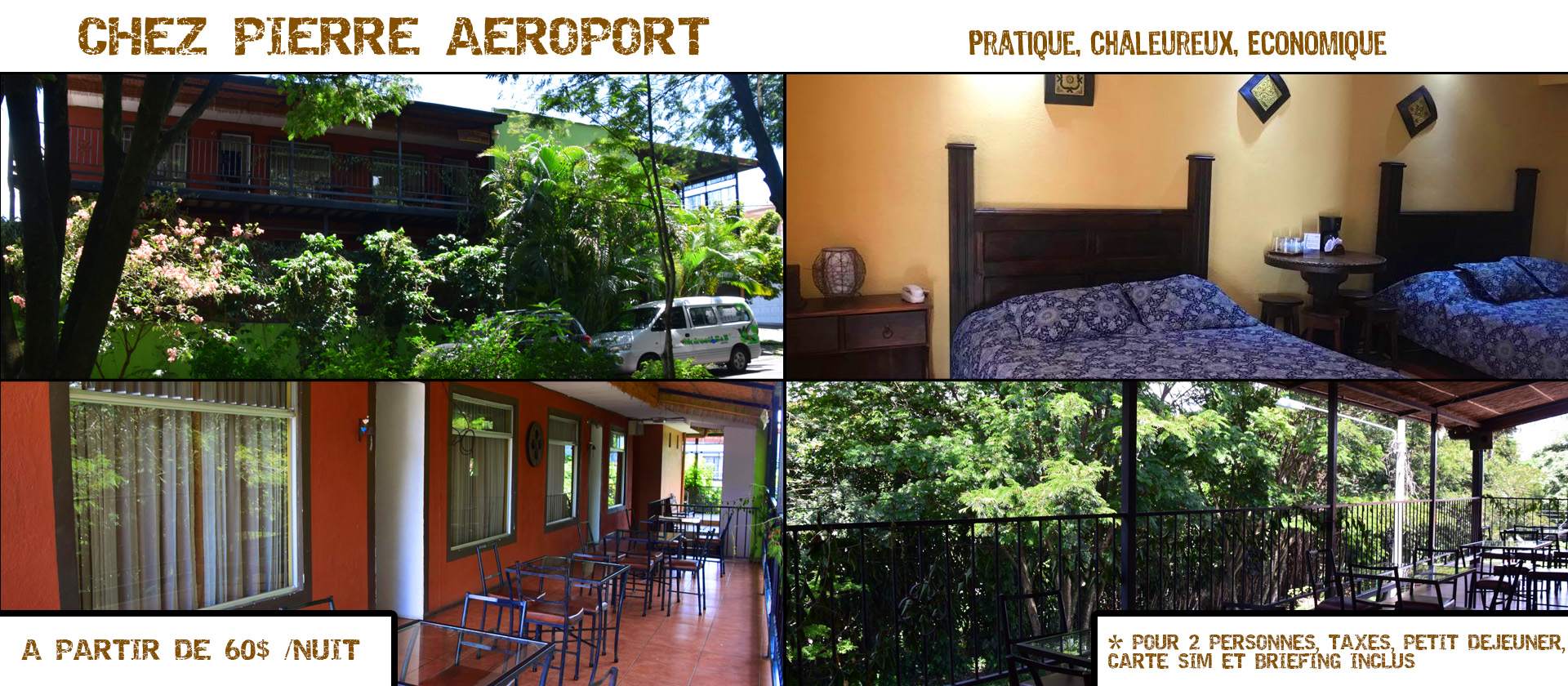 Chez Pierre Aéroport à Alajuela