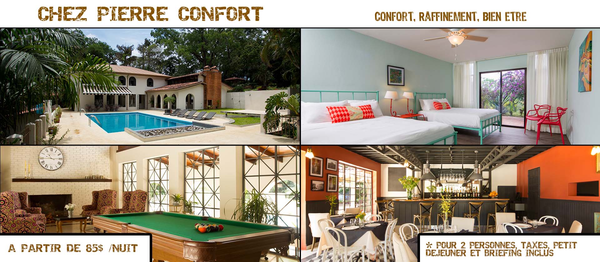 Chez Pierre Confort à Alajuela