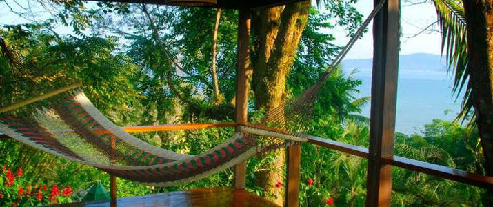 Fidelito Ranch & Lodge - Hamac avec vue Fidelito Ranch & Lodge Tambor Nicoya Sud Hamac Vue