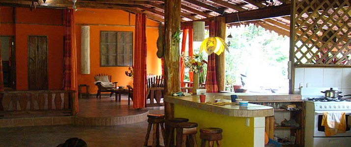 Cuisine Bar Casitas Moabi Caraïbes Sud Viejo de Talamanca Playa Cocles cuisine bar