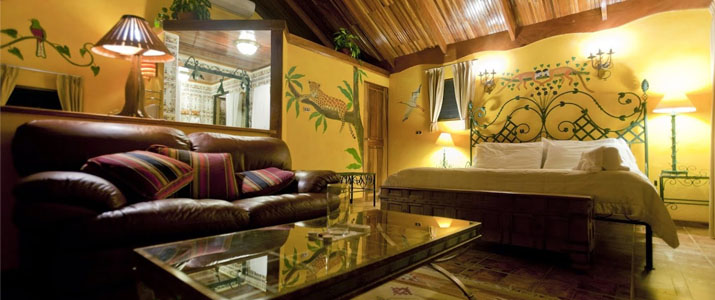 La Mansion Inn - Chambre Double La Mansion Inn Nuevo Arenal Lac Volcan Chambre Lit Double