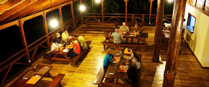 La Anita Rainforest Ranch Restaurant La Anita Rainforest Ranch Hotel Costa Rica Restaurant