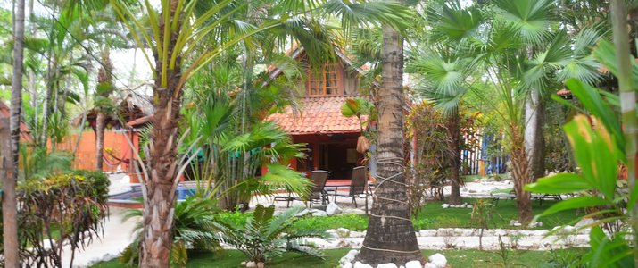Hotel El Manglar - Jardin Hotel El Manglar Guanaste Playa Grande Jardin tropical