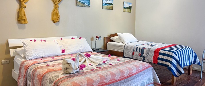 M&M - Garden House - Jardin et Palmiers M&M - Garden House Playa del Coco Guanacaste Hotel Jardin Tropical Palmiers