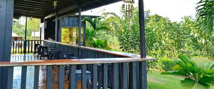 Mi Finca - Terrasse bar, vue, nature, san vito, san isidro, parque la amistad, convivial