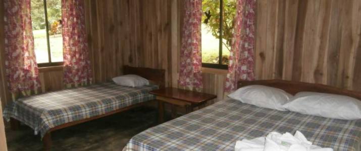 Catarata Bijagua Lodge chambre Catarata Bijagua Lodge Bijagua Tenorio Bois Rustique