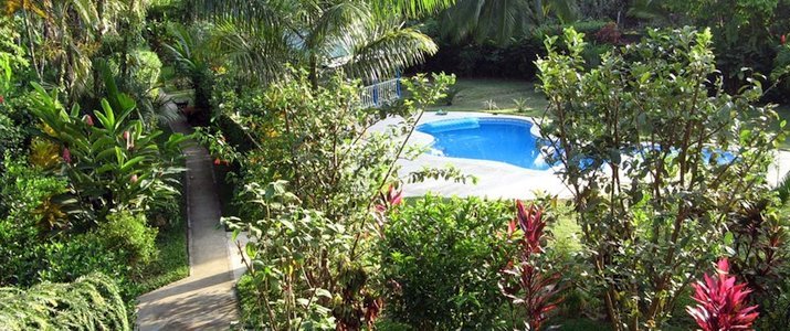 Cottage Playa negra Guesthouse Caraïbes sud Cahuita cottage terrasse