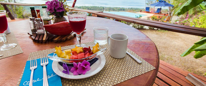 Cristal Azul petit-déjeûner Cristal Azul petit-déjeûner