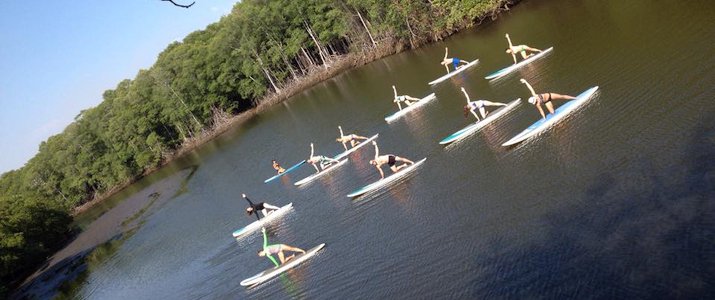 Pargos Adventures - Stand-Up Paddle Yoga