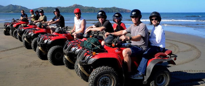 Tico Adventures Tours quad plage