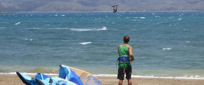 Kite Boarding Costa Rica Bahia Salinas Guanacaste Playa Copal Riders Ride Ocean Jump Plage