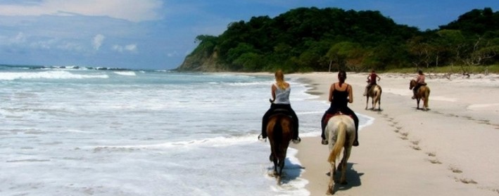 Horse Jungle balade cheval plage sable