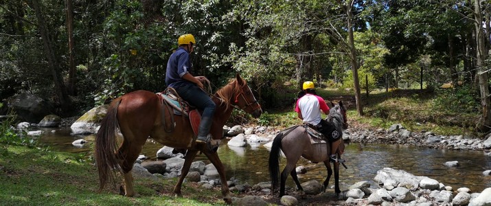 Calbagata los felos San Gerardo de dota balade à cheval