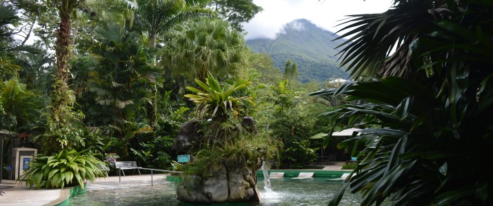 Paradise Hot Springs - Vue volcan