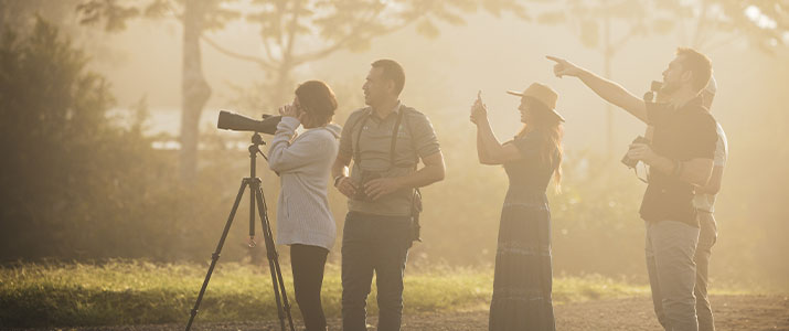 El lugar - observation oiseaux observation d'oiseaux avec guide