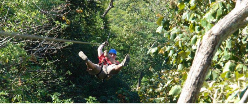 Monkey Jungle Canopy tyrolienne