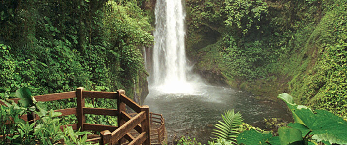 Waterfall La Paz cascade 