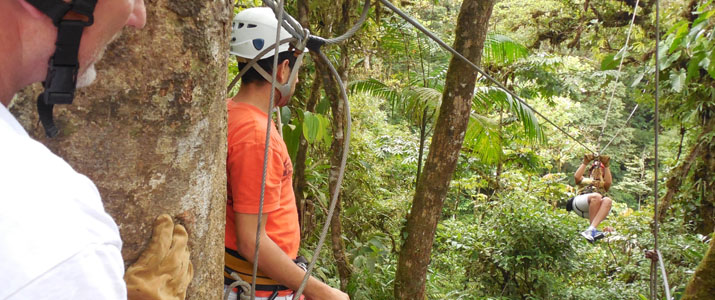 San Luis canopy tyrolienne