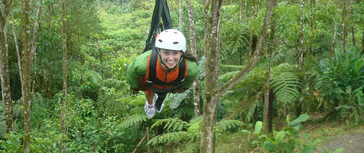 San Luis canopy tyrolienne