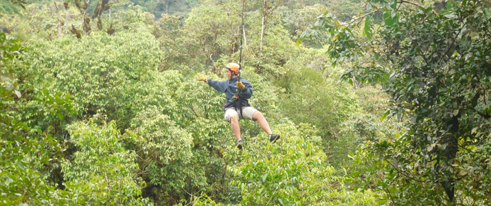 San Luis canopy tyrolienne