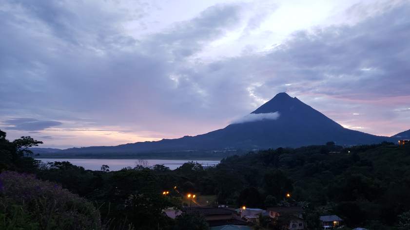 Volcan et lac Arenal Costa Rica