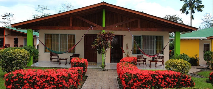 Villas Vilma Arenal La Fortuna Volcan Terrasse Bungalows