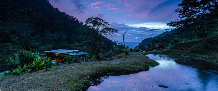 Hotel Quelitales Ujarras Vallée d'Orosi Cachi Turrialba Cathie