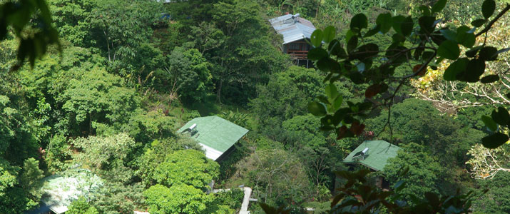 Hotel Quelitales Ujarras Vallée d'Orosi Cachi Turrialba Cathie Vue Aérienne