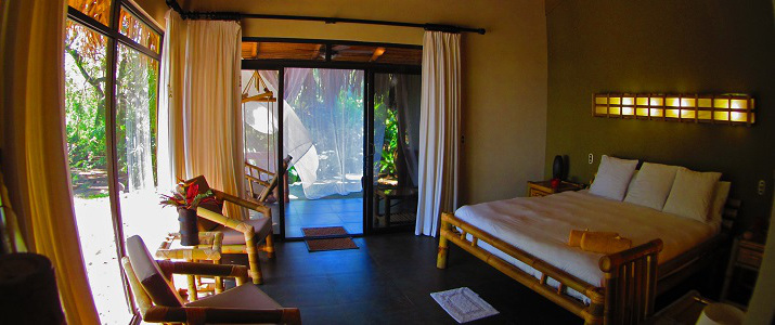 Clandestino Beach Resort - Chambre Clandestino Beach Resort Pacifique Centre Parrita Chambre Bambou
