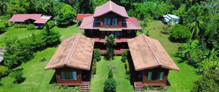 Kenaki Lodge Caraïbes Sud Cahuita hôtel bois