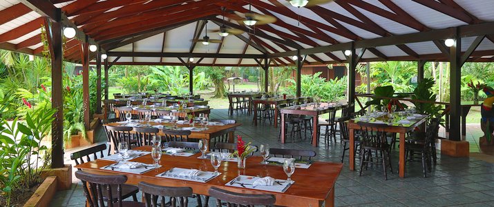 Mawamba Lodge - Restaurant Mawamba Lodge Tortuguero restaurant