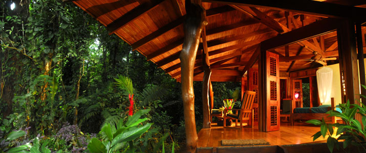 Playa Nicuesa Rainforest Lodge Hotel Pacifique Sud Costa Rica Terrasse