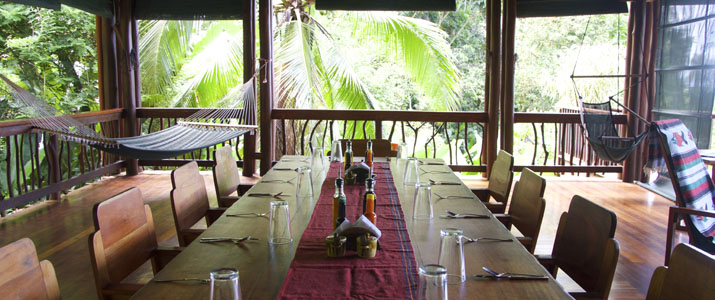 Playa Nicuesa Rainforest Lodge Hotel Pacifique Sud Costa Rica Restaurant