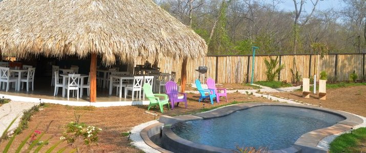 Flor y Bambu Guanacaste Playa Grande Glampling Piscine Restaurant