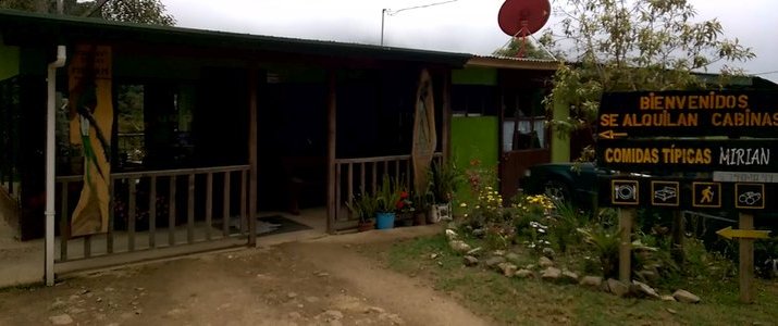 Cabinas Miriam's Quetzals San Isidro del General San Gerardo de Dota Chirripo Montagne Restaurant Extérieur