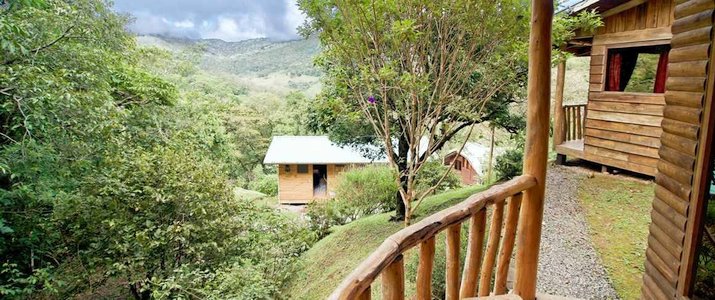 Cedrela Ecolodge San Isidro del General Copey Montagne Foret Hotel Terrasse