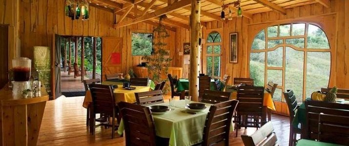 Cedrela Ecolodge - Restaurant Cedrela Ecolodge San Isidro del General Copey Montagne Foret Hotel Restaurant