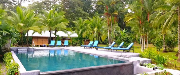 Passion Fruit Lodge Cahuita Caraïbes sud piscine