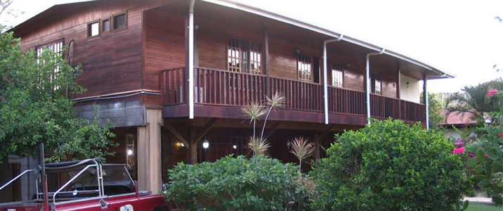 Santa Elena Lodge Guanacaste Bahia Salinas extérieur bois balcon