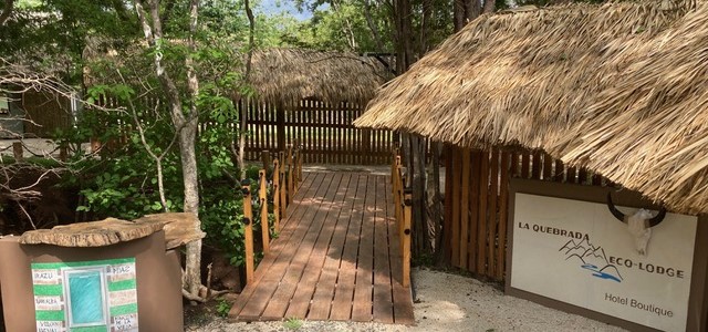Quebrada Eco Lodge - Entrée