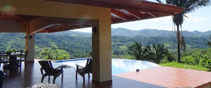 Casa Nekori - extérieur terrasse aménagée avec vue