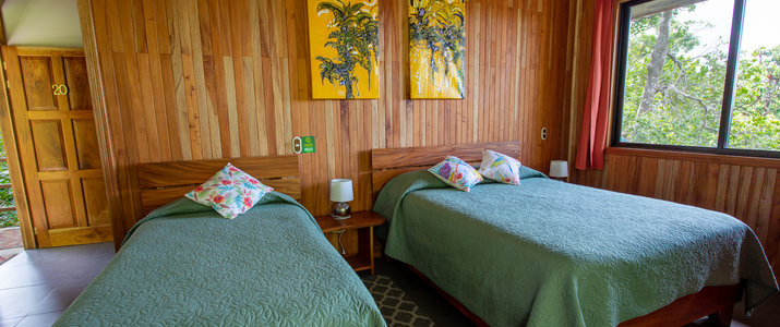 Chalet en bois du Cala Lodge à Monteverde, hébergement nature au Costa Rica