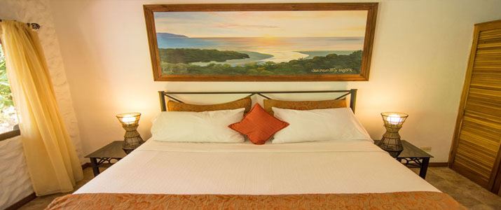 Conchal Hotel Guanacaste Playa Brasilito chambre lit double