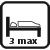 3 personnes maximum par chambre