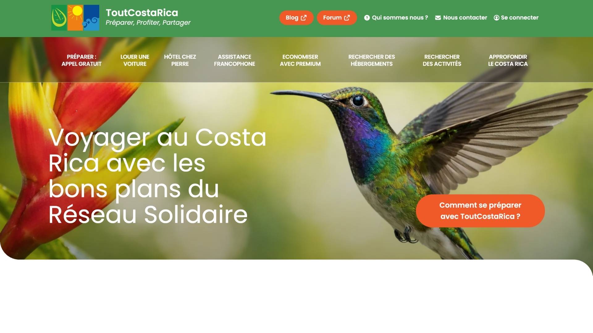 nouveau site tout costa rica