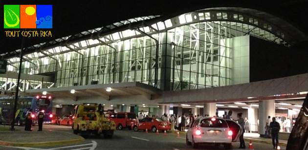 Sortie de l’aéroport de San José